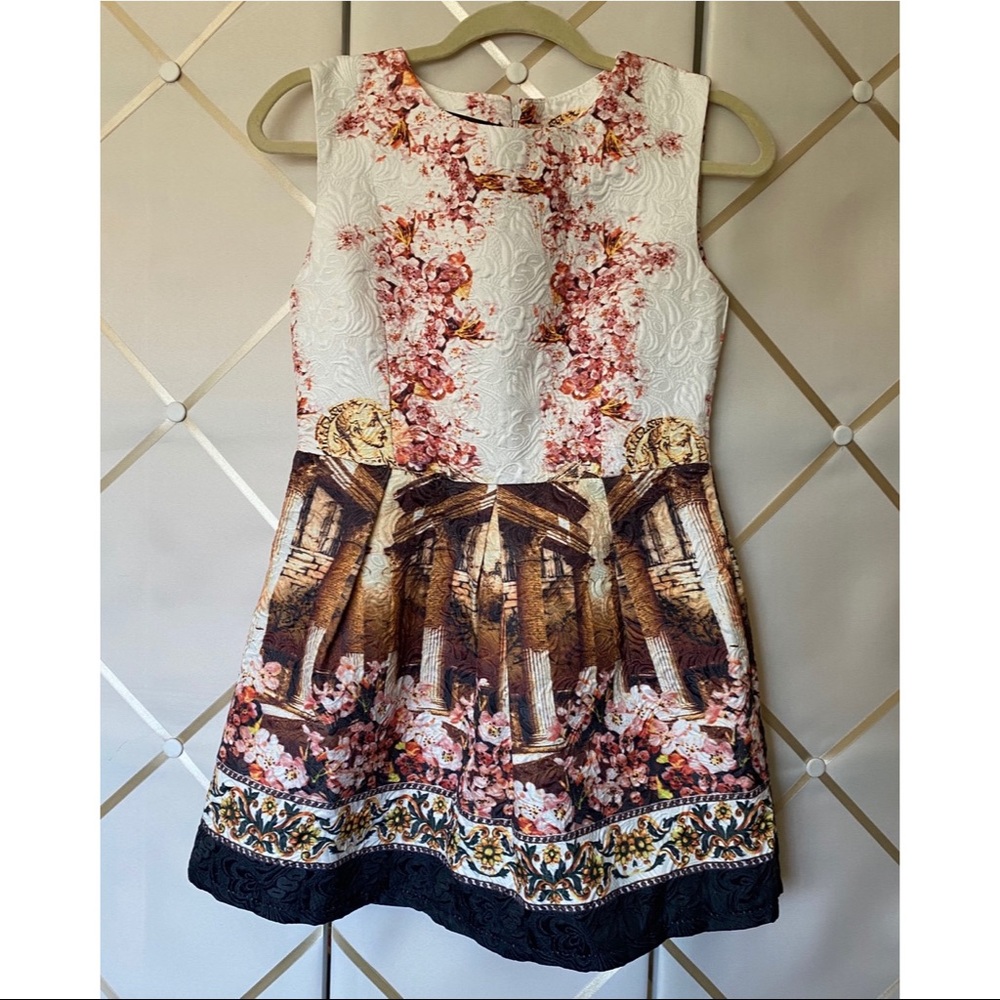 Classic Greece Mini Dress